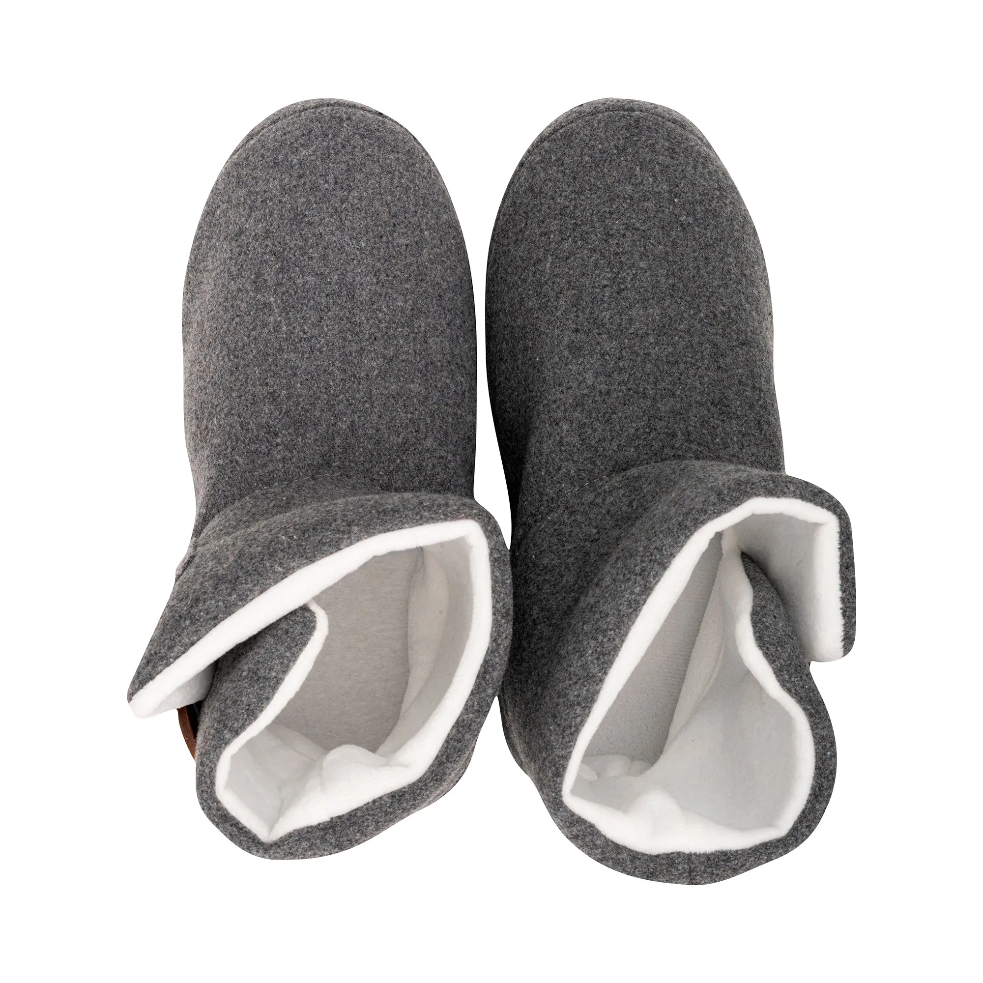 Archline Orthotic Ugg Boot Slippers – Grey Marl