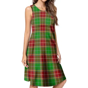 Baxter Modern Tartan Womens Casual Dresses