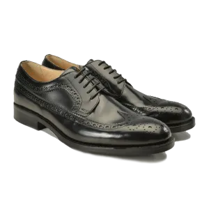 Black Leather Brogues