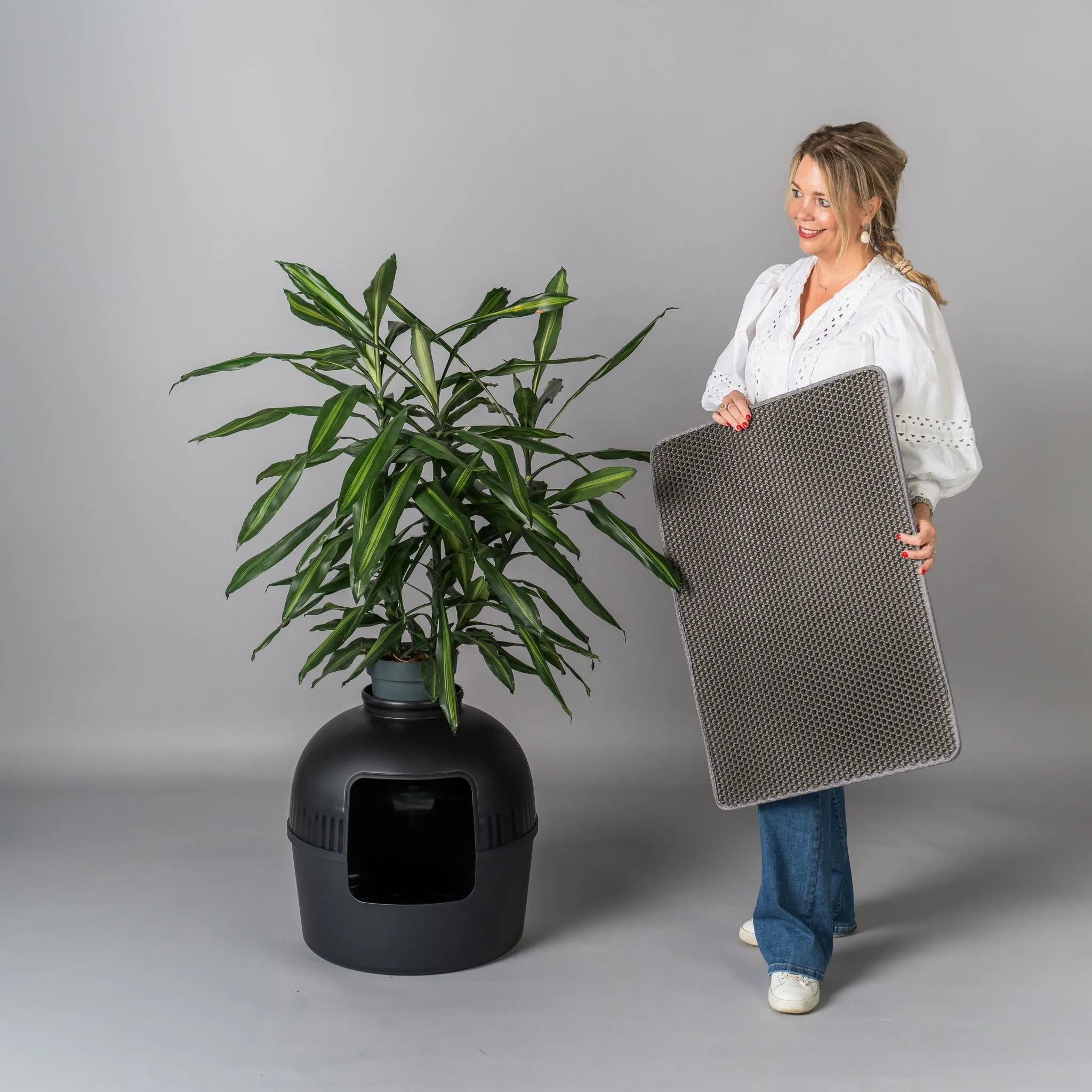 Caja de Arena Flower XXL (Blackline)