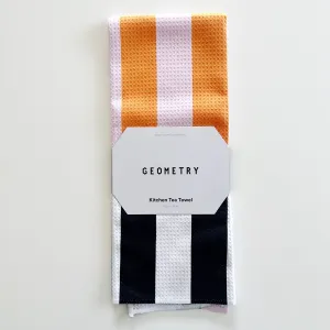 Colorful Stripes Tea Towel