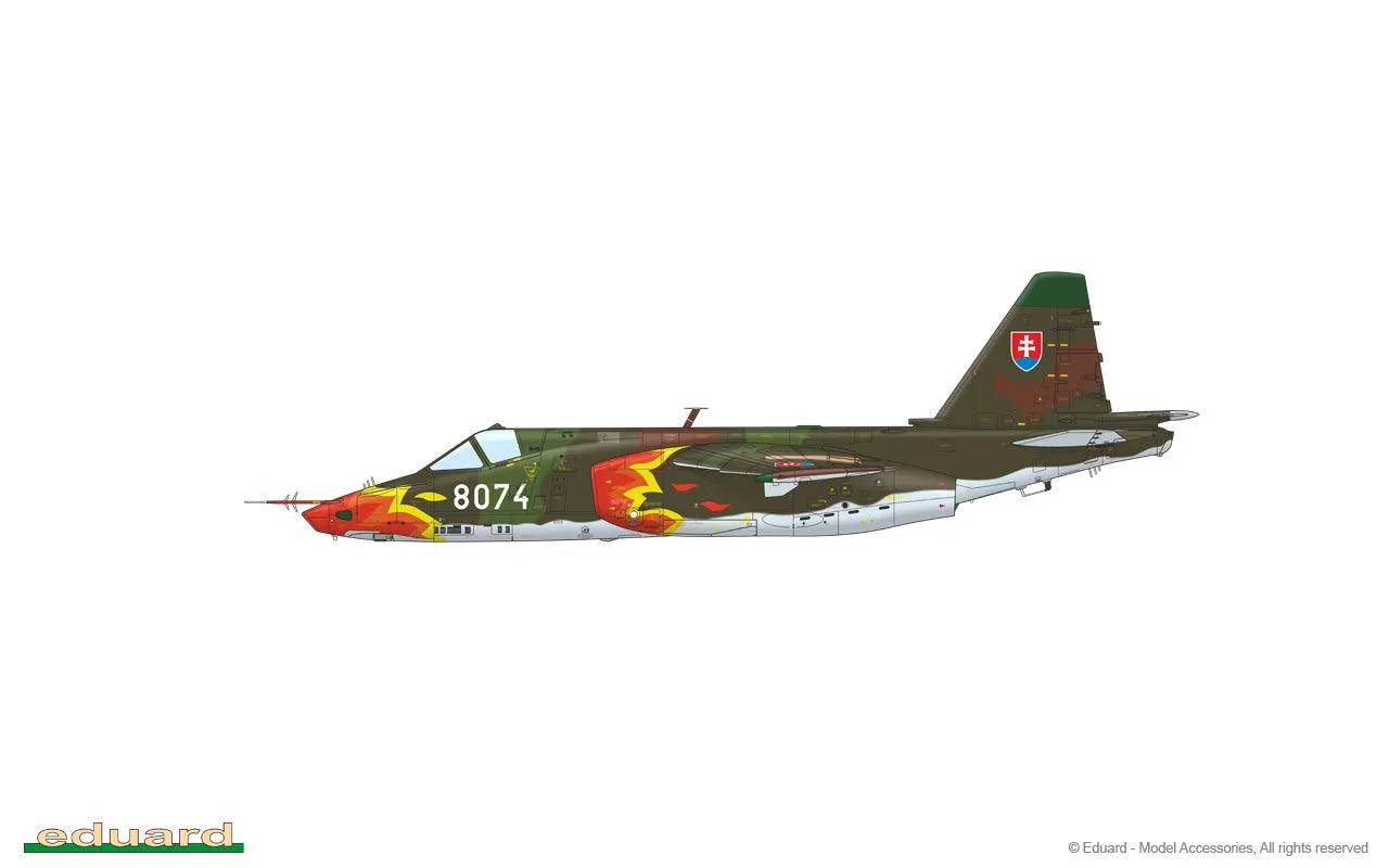 Eduard 11176 Su-25K Frogfoot Hrake Limited Edition 1/48 Model Kit