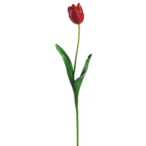 French Tulip Spray 30" Red