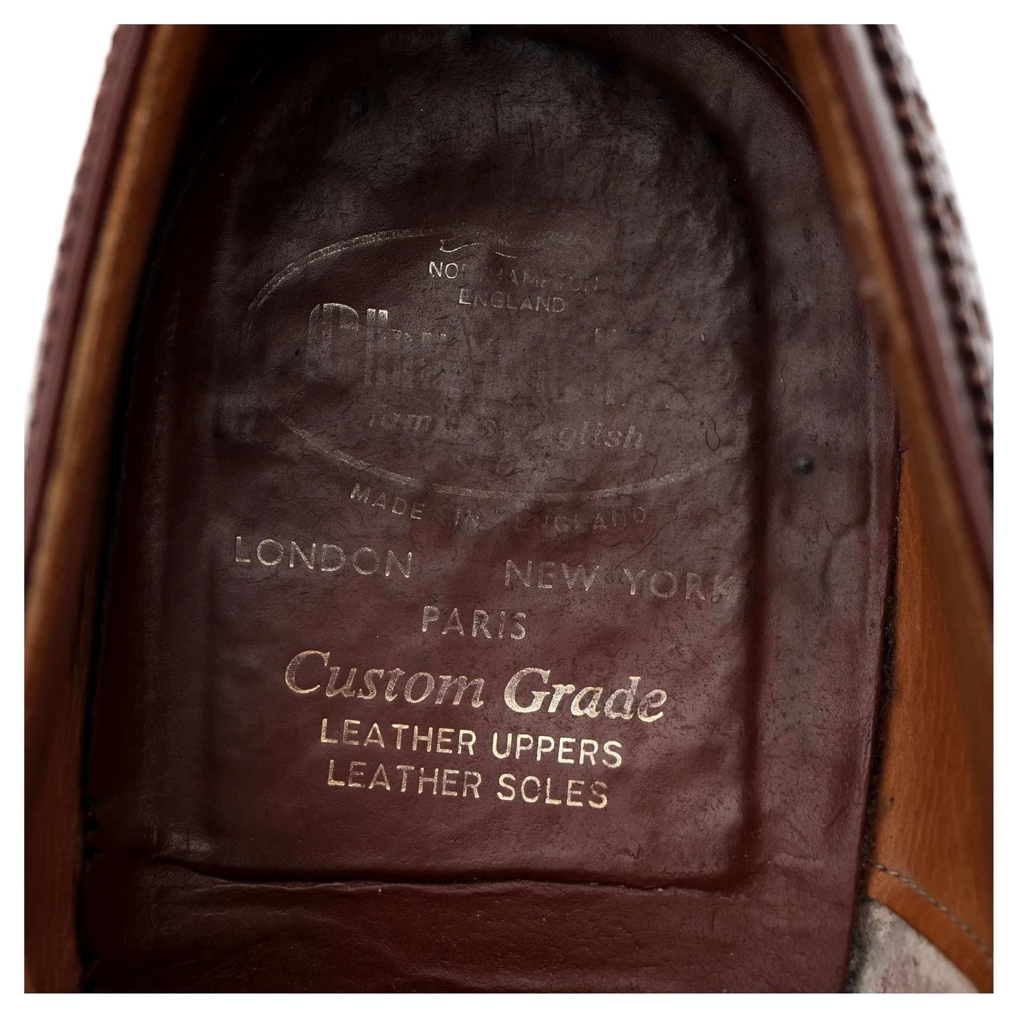 'Hickstead' Brown Leather Brogues UK 10 G