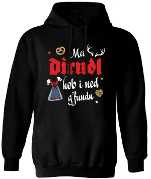 Hoodie - Mei Dirndl hob i ned g'fundn