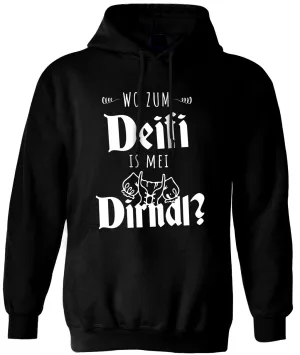 Hoodie - Wo zum Deifi is mei Dirndl?