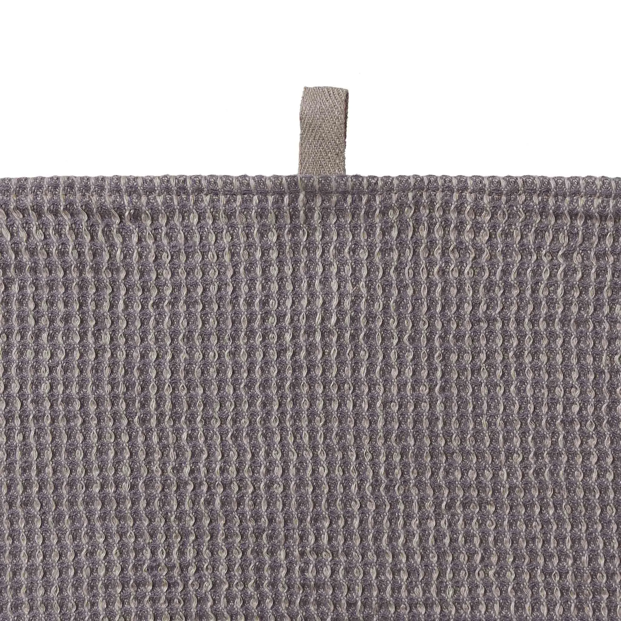Kotra Tira Tea Towel Set [Grey green/Natural/Grey]