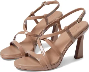 Luisa Naturalizer Sandals, Taupe Patent Leather