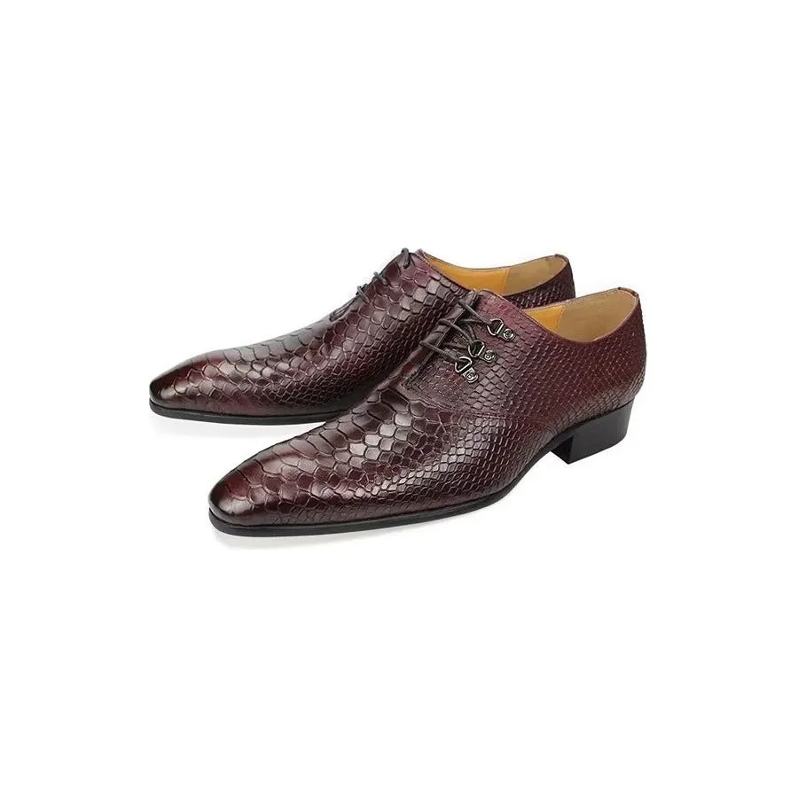 LuxeLeather Wedding Brogues