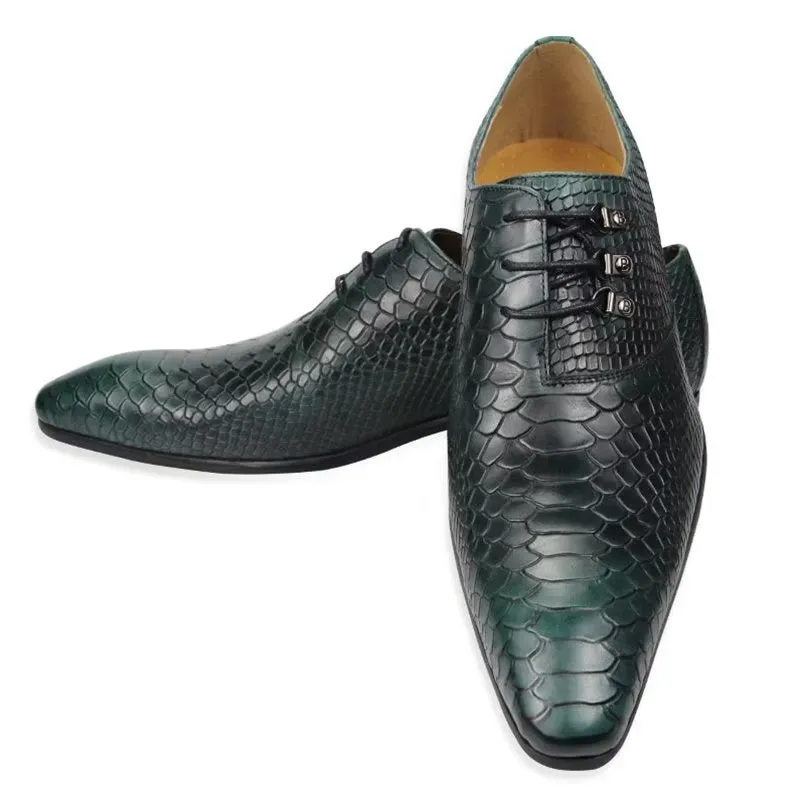 LuxeLeather Wedding Brogues