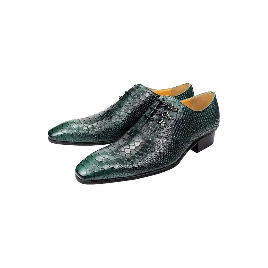 LuxeLeather Wedding Brogues