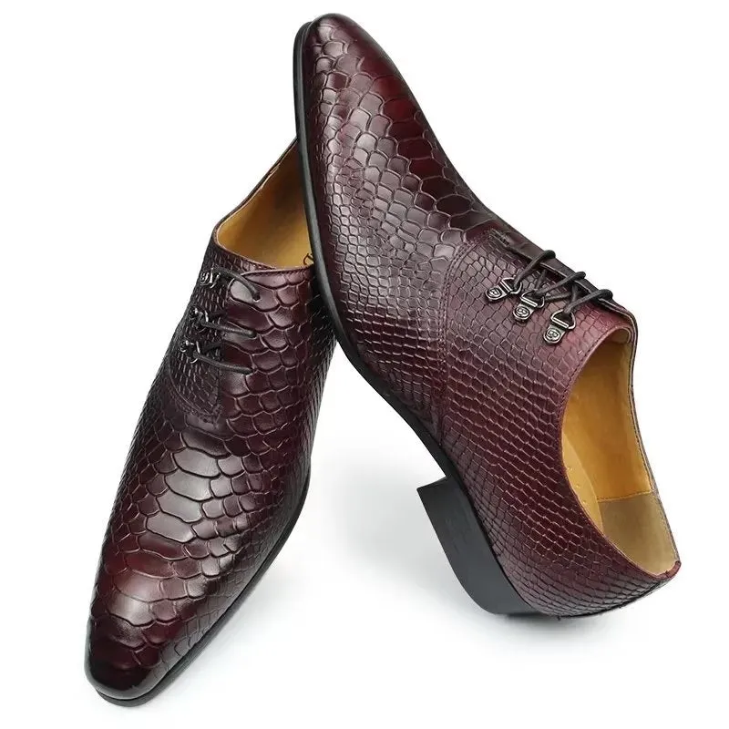 LuxeLeather Wedding Brogues