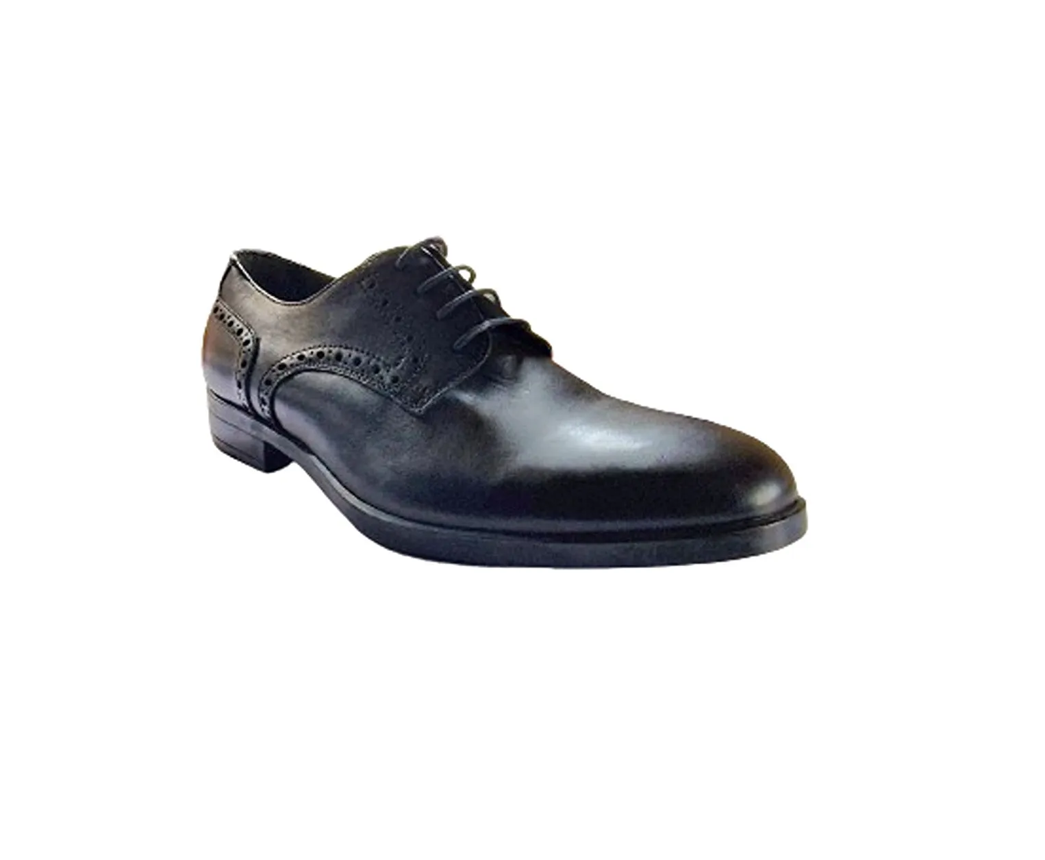 Next Black Leather Mens Brogues Shoes