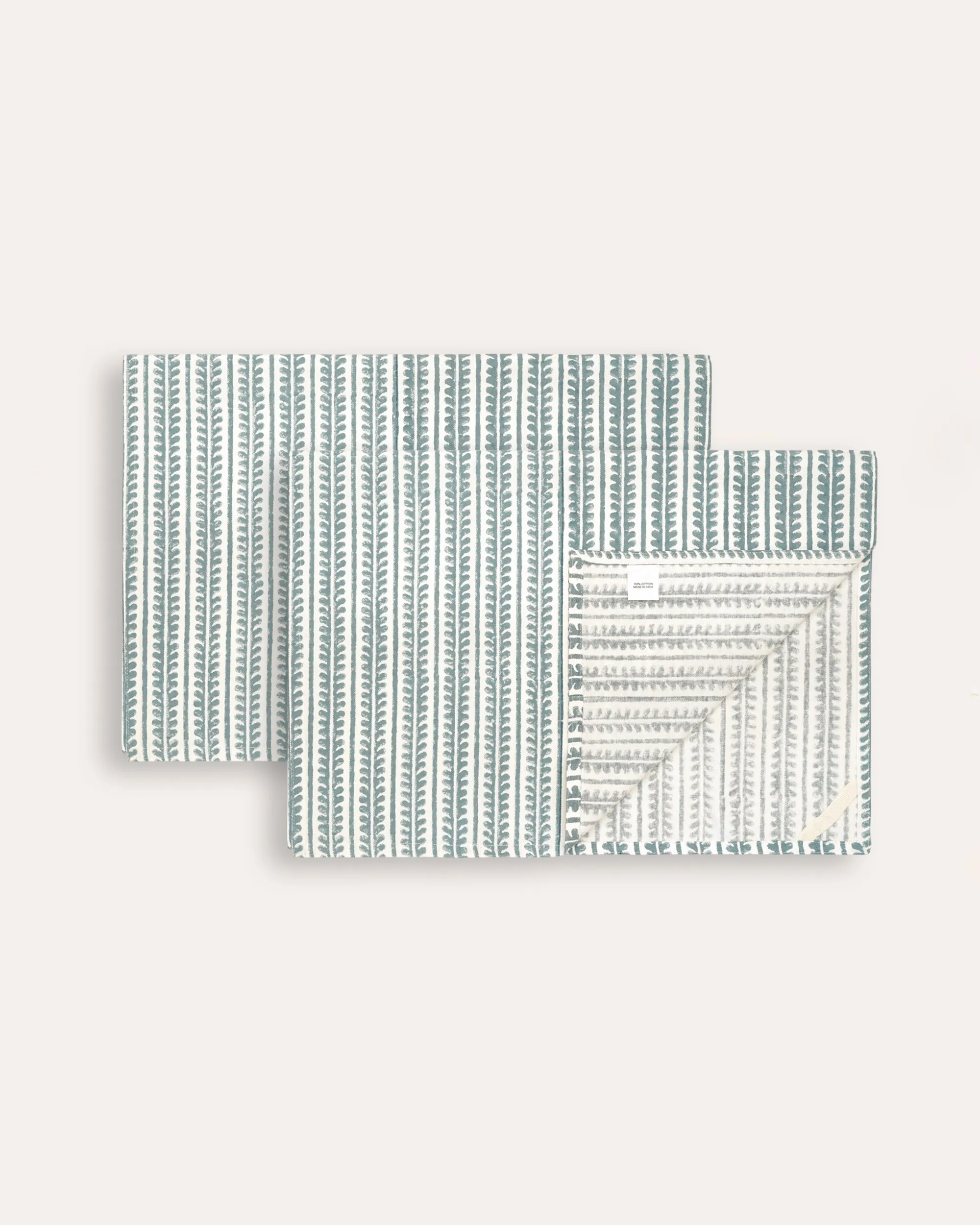 Pack of 2 Bel Tea Towel - Blue