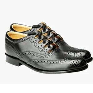 SHOES WITH LEATHER EXECUTIVE GHILLIE BROGUE