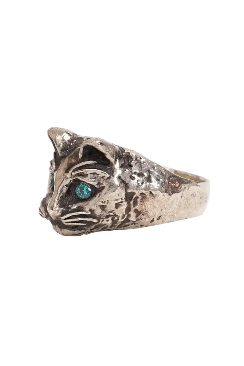 Silver Cat Ring“TABBY”