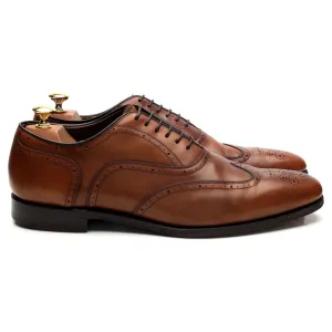 'Tewkesbury' Brown Leather Oxford Brogues UK 9.5 F