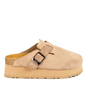 UGG Valentina  Platform Suede Leather