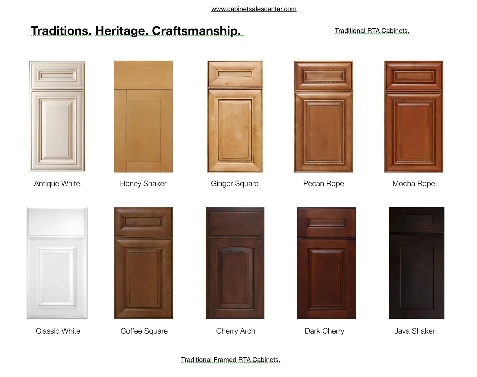 Wall Bridge Two Door 24" Deep Cabinets - Traditional Line