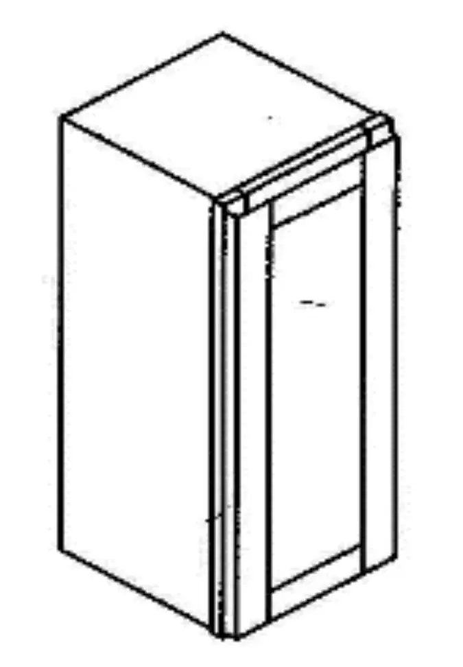 Wall One Door Cabinets - Traditional Line